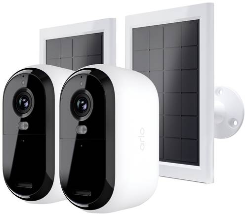 ARLO BUNDLE ESSENTIAL2 2K OUTDOOR CAMERA 2-PACK + 2-SOLAR PANEL VMK3250-100EUS IP-Überwachungskamer von Arlo