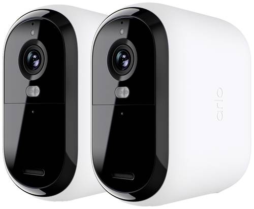 ARLO ESSENTIAL2 XL 2K OUTDOOR CAMERA 2-PACK VMC3252-100EUS WLAN IP-Überwachungskamera-Set mit 2 Kam von Arlo