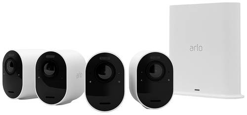 ARLO Ultra 2 4K, 4er Set VMS5440-200EUS Kabellos, WLAN IP-Überwachungs-Set 3840 x 2160 Pixel von Arlo
