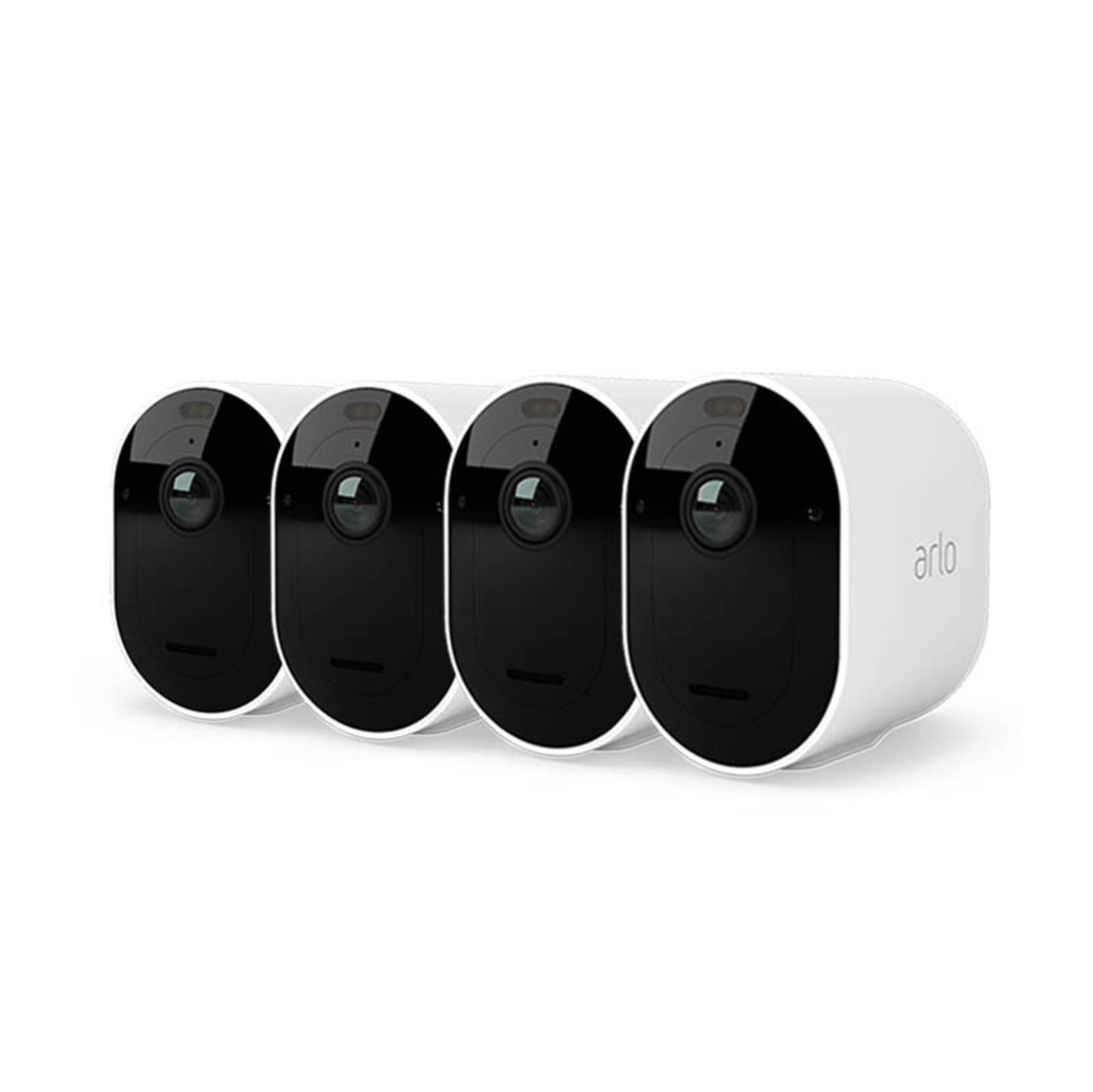 Arlo Pro 4 Sicherheitssystem mit 4 Kameras weiß von Arlo