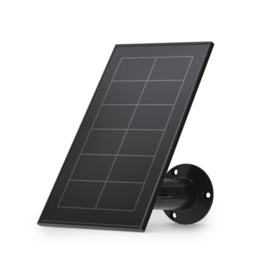 Arlo Solarpanel (schwarz) - Solarladegerät mit magnetischem Ladekabel von Arlo