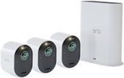 Arlo Ultra 2 Security System - Gateway + Kamera(s) - drahtlos - 802.11b, 802.11g, 802.11n, 802.11ac, Bluetooth 4.2 LE - 3 Kamera(s) - weiß von Arlo