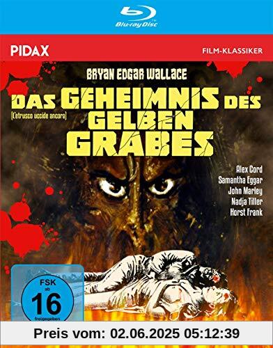 Bryan Edgar Wallace: Das Geheimnis des gelben Grabes - Remastered Edition / Spannender Gruselkrimi mit Starbesetzung + Bonusmaterial (Pidax Film-Klassiker) [Blu-ray] von Armando Crispino