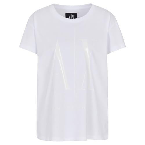 A|X ARMANI EXCHANGE Damen Casual, Optic White, Optisches Weiß, Medium von Armani Exchange