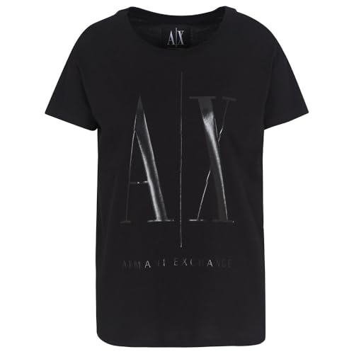 A|X ARMANI EXCHANGE Damen Casual, Schwarz, Schwarz, Small von Armani Exchange