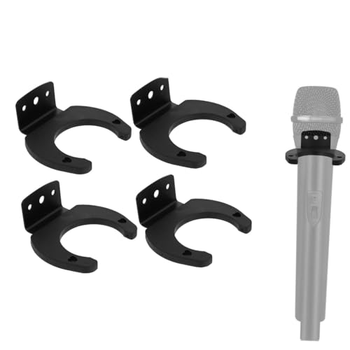 Armastuse 4 Stück Halterung für Mikrofonclip, Haken für Mikrofon, Halterung für Wandmontage Armastuse 4 Stück Halterung für Mikrofonclip, Haken für Mikrofon, Halterung für Wandmontage von Armastuse