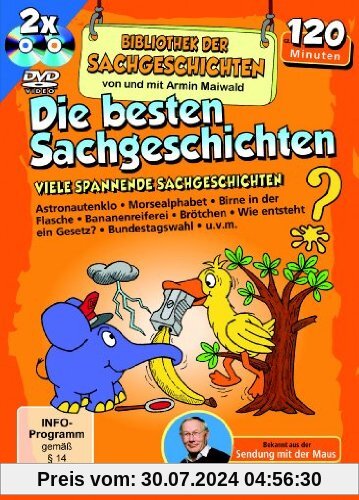 Bibliothek der Sachgeschichten - Die besten Sachgeschichten - Schuber [2 DVDs] von Armin Maiwald