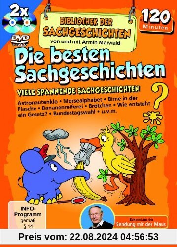 Bibliothek der Sachgeschichten - Die besten Sachgeschichten - Schuber [2 DVDs] von Armin Maiwald