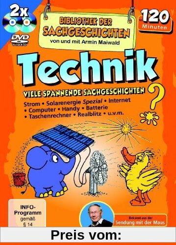 Bibliothek der Sachgeschichten - Technik - Schuber [2 DVDs] von Armin Maiwald