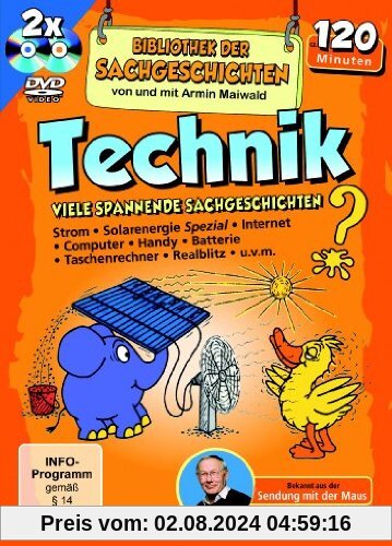 Bibliothek der Sachgeschichten - Technik - Schuber [2 DVDs] von Armin Maiwald