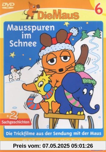 Die Maus 6 - Mausspuren im Schnee von Armin Maiwald