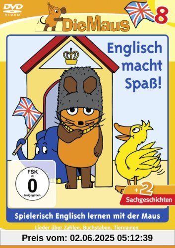 Die Maus 8 - Englisch lernen mit der Maus von Armin Maiwald