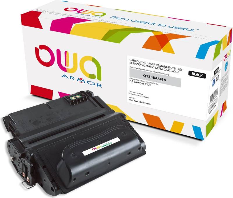 Armor K11976OW Laser cartridge 12000Seiten Schwarz Lasertoner / Patrone (K11976OW) von Armor
