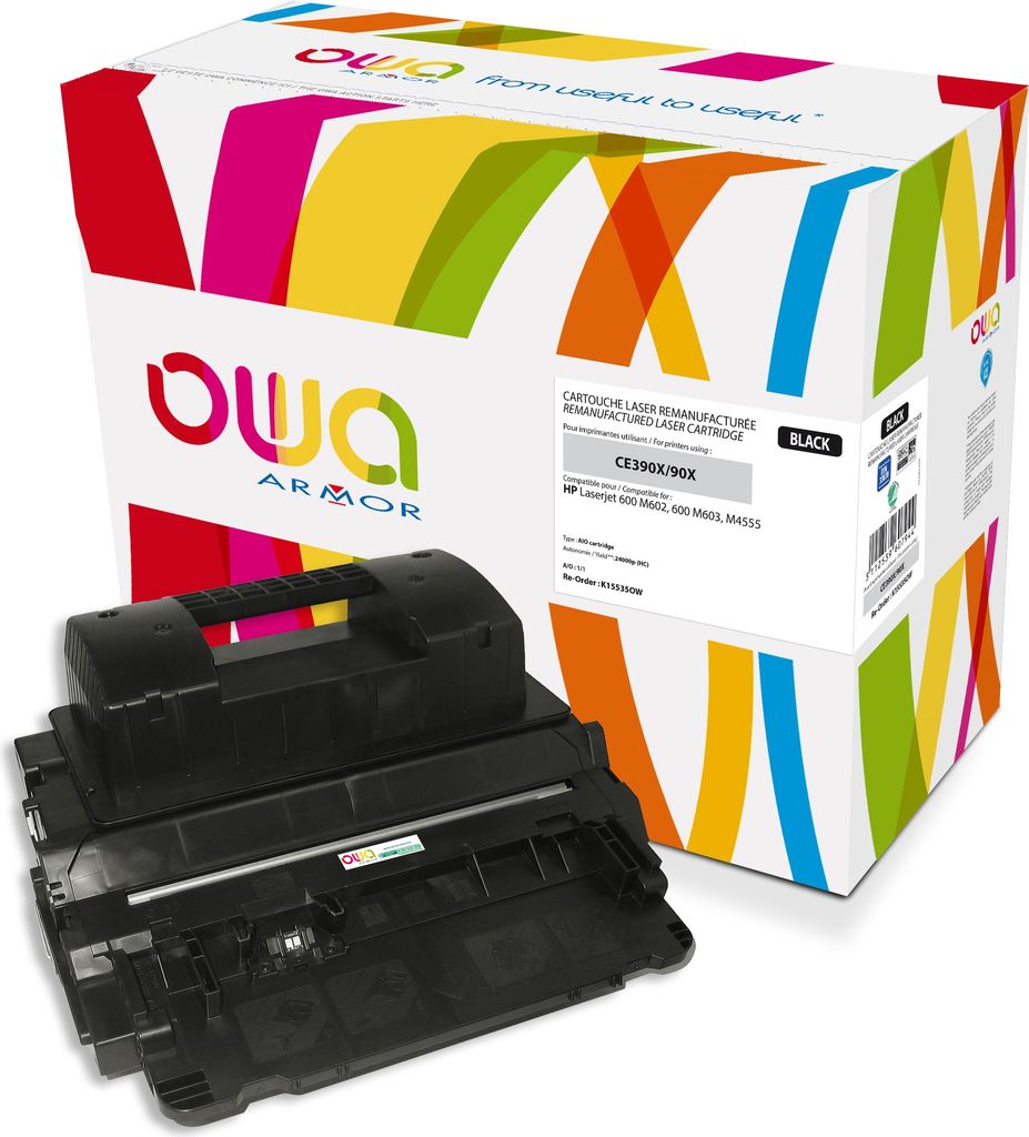 Armor K15535OW Patrone 24000Seiten Schwarz Lasertoner & Patrone (K15535OW) von Armor