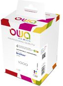 OWA Multi-Pack Tinte K10535OW ersetzt brother LC-3219 Inhalt: 1 x 63 ml schwarz, je 1 x 18 ml cyan, magenta, gelb - 1 Stück (LC3219XLBKLC321) von Armor