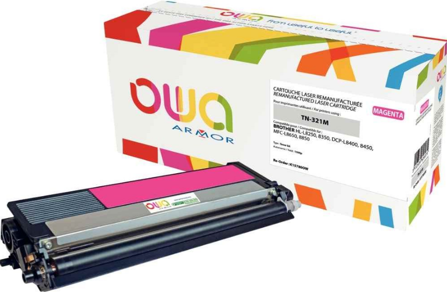 Armor K15780OW 1500Seiten Magenta Lasertoner & Patrone (K15780OW) von Armor