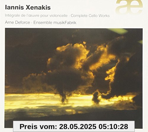 Xenakis: Die Werke für Violoncello von Arne Deforce