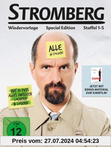 Stromberg - Staffel 1-5 [Deluxe Edition] [10 DVDs] von Arne Feldhusen