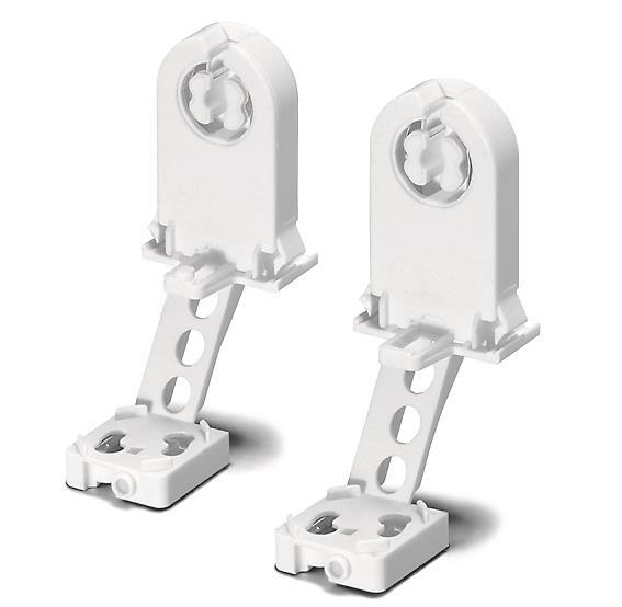 VOSS G13 Durchsteck Fassung 109340 T8, T12 mit Starteraufnahme VOSS G13 Durchsteck Fassung 109340 T8, T12 mit Starteraufnahme von Arnold Houben GmbH