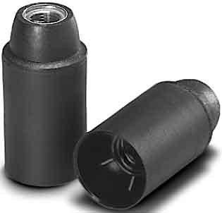 VOSS Iso-Fassung E14 schwarz 102189 Glattmantel Gewinde M10X1 VOSS Iso-Fassung E14 schwarz 102189 Glattmantel Gewinde M10X1 von Arnold Houben GmbH