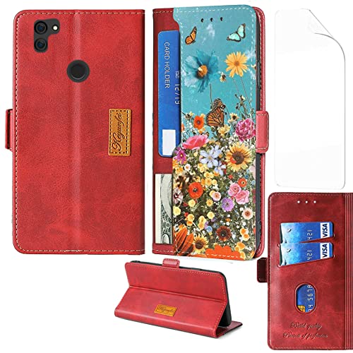 Aroepurt Flip Hülle Für rephone Smartphone Hülle + Film Weicher TPU Panzerglas PU Leder Stand Case Cover CPT-HHD Aroepurt Flip Hülle Für rephone Smartphone Hülle + Film Weicher TPU Panzerglas PU Leder Stand Case Cover CPT-HHD von Aroepurt