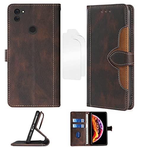 Aroepurt Flip Hülle Für rephone Smartphone Hülle + Film Weicher TPU Panzerglas PU Leder Stand Case Cover cm-ZONG von Aroepurt