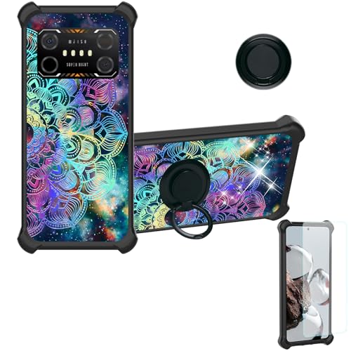 hülle Kompatibel mit IIIF150 Air1 Ultra+ Plus Hülle Case Handyhülle Schutzhülle Cover [Mit 9H Härte HD Schutzfolie] PC + Silikon IMDH-HTT von Aroepurt