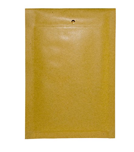 Arofol 2FVAF000001 Luftpolstertaschen Nummer 1, 200 Stück, 100x165 mm, goldgelb/braun von Arofol