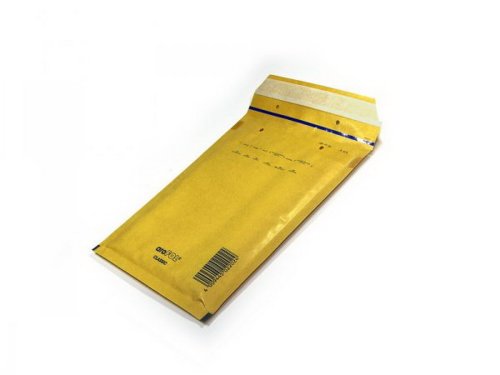 Arofol 2FVAF000006 Luftpolstertaschen Nummer 6, 100 Stück, 220x340 mm, goldgelb/braun von Arofol