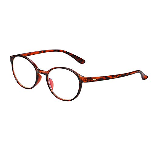 Aroncent Lesebrille Lesehilfe Sehhilfe Computer Lesebrille Augenoptik Arbeitsplatzbrille Anti Blue Rays UV400 Leser Brille Leopard für Damen Herren von Aroncent