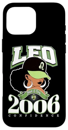 Leo 2006 Sternzeichen Königinnen Afro-Astrologie Geburtstag Hülle für iPhone 16 Pro Max von Around The Way Girls: Phenomenally Black Queen