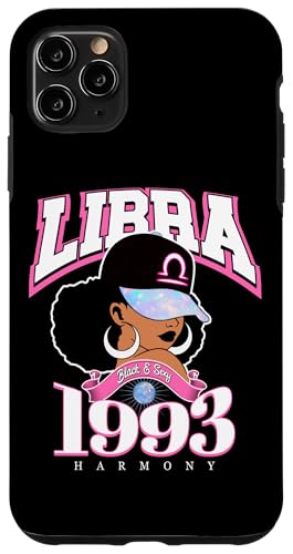 Libra 1993 Melanin Goddess Astrologie Kleidung Hülle für iPhone 11 Pro Max von Around The Way Girls: Phenomenally Black Queen