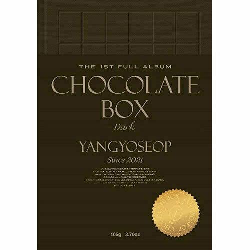 HIGHLIGHT YANG YO SEOP CHOCOLATE BOX 1st Album [ DARK ] Ver. 1ea CD+120p Photo Book+1ea Present Card+1ea Lyrics Book Mark+1ea Sticker+2ea Polaroid Photo Card+1ea Photo Card von Around US Ent.