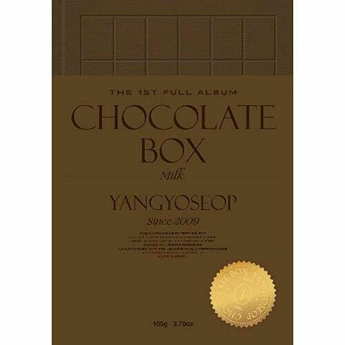 HIGHLIGHT YANG YO SEOP CHOCOLATE BOX 1st Album [ MILK ] Ver. 1ea CD+120p Photo Book+1ea Present Card+1ea Lyrics Book Mark+1ea Sticker+2ea Polaroid Photo Card+1ea Photo Card von Around US Ent.