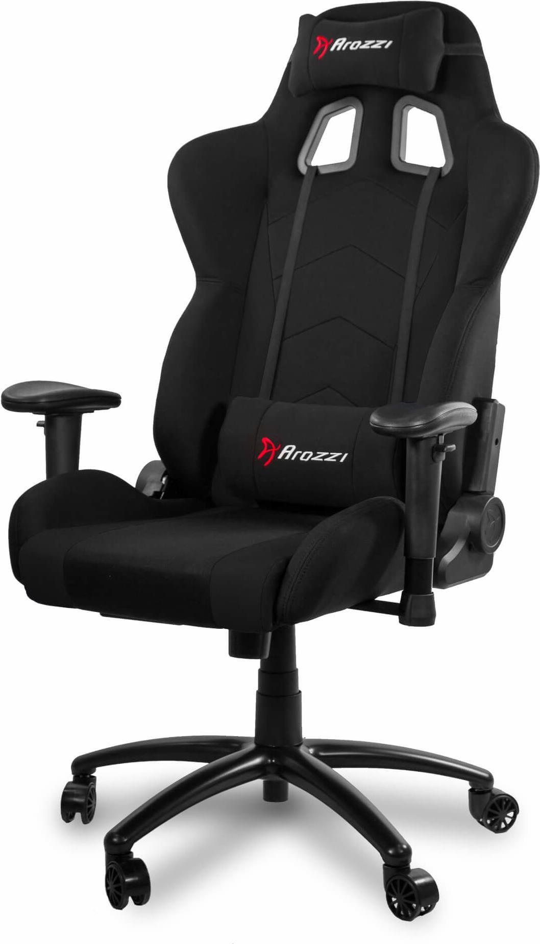 Arozzi Inizio Universal-Gamingstuhl Gepolsterter Sitz Schwarz (INIZIO-FB-BLACK) von Arozzi