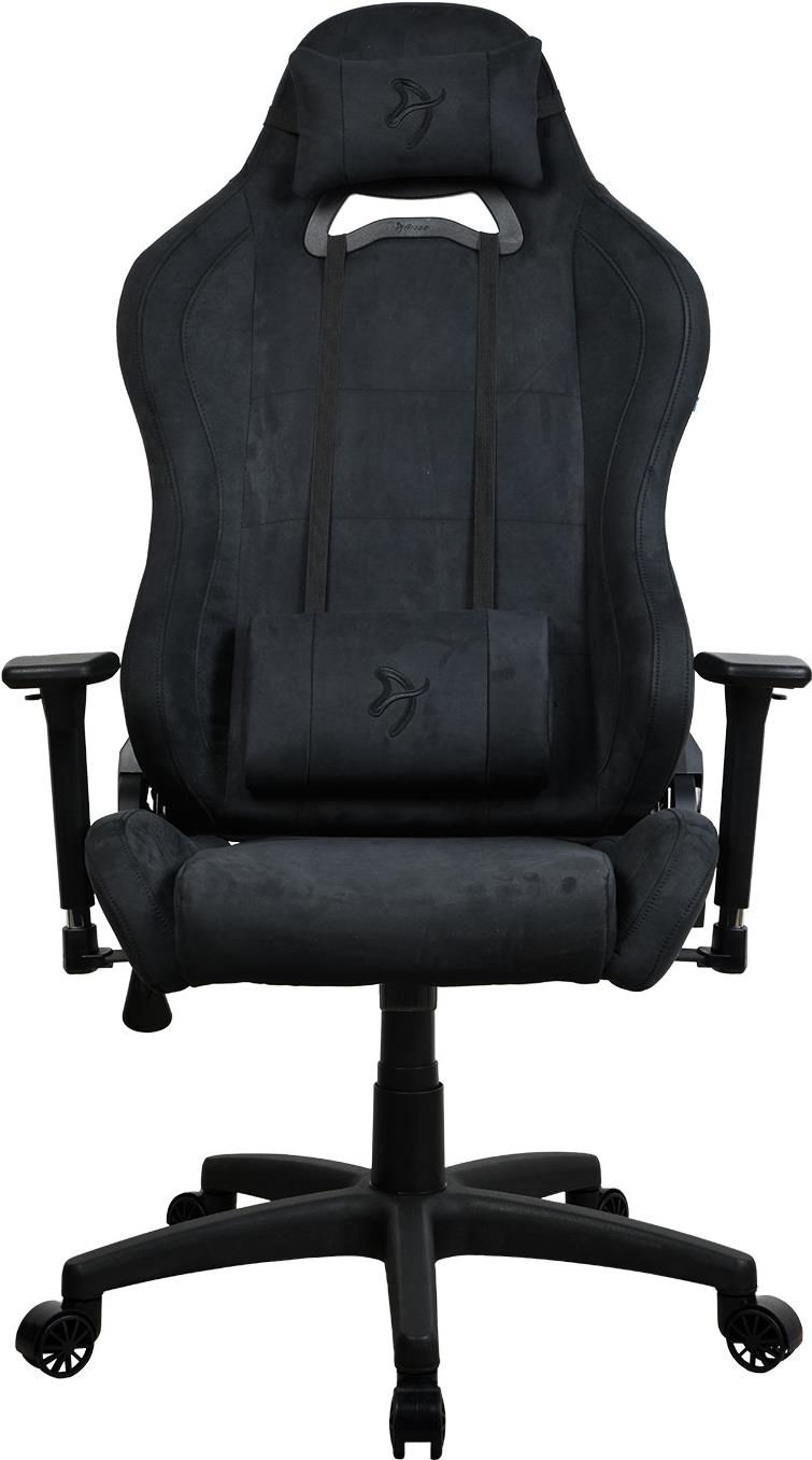 Arozzi Torretta Gaming Stuhl, Supersoft Stoff - schwarz (TORRETTA-SPSF-PBK) von Arozzi