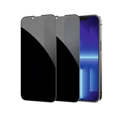 Arrivly 2 Stück Panzer Schutz Glas Sichtschutz für iPhone 15 Pro Schutzfolie Anti Spähen Privatsphäre Schutzen Folie [Bläschenfrei, Kratzfest] Blickschutzfolie Schutzglas iPhone 15 Pro von Arrivly