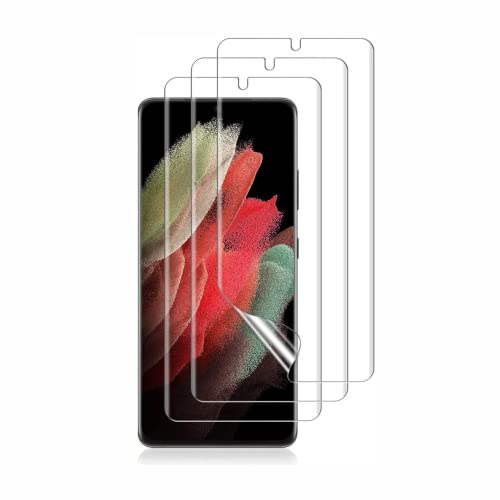 Arrivly 3 Pack Schutzfolie für Samsung A55 5G Folie Displayschutzfolie Panzerfolie Blitzaufnahmen Full Cover Hülle Kompatibel Blasenfrei Schutzfolie [Kein Glas] für Samsung A55 5G von Arrivly