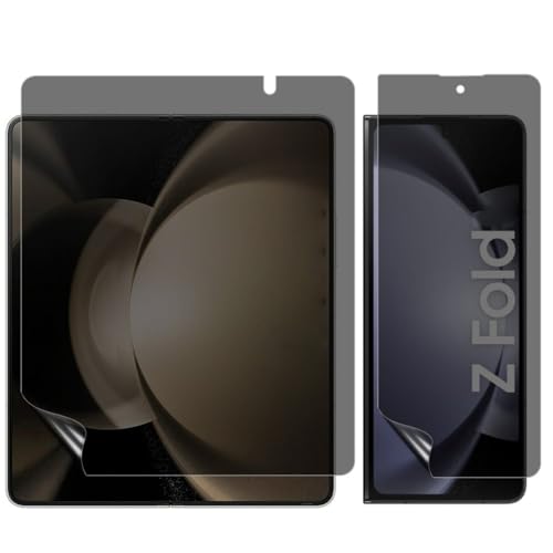 Arrivly Anti-Spähen Panzerfolie für Samsung Galaxy Z Fold 5 Blickschutzfolie Privacy Screen Protector [Anti-Spy] TPU Film Blickschutz Folie Kratzfest Sichtschutzfolie [Kein Glas] (Galaxy Z Fold 5) von Arrivly
