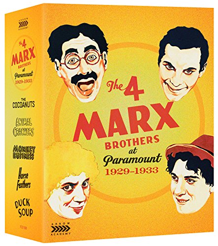 The 4 Marx Brothers At Paramount 1929 - 1933 [Blu-ray] von Arrow Academy