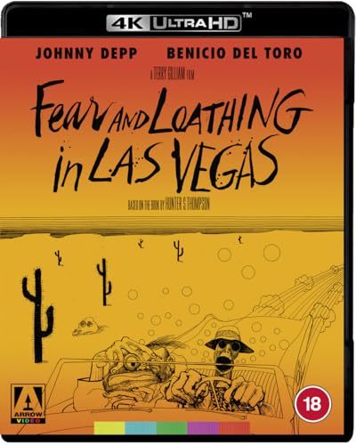 Fear and Loathing in Las Vegas 4K UHD [Blu-ray] [Region Free] [Collector's Edition] von Arrow Video
