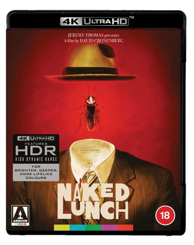 Naked Lunch 4K UHD [Blu-ray] [Region Free] von Arrow Video