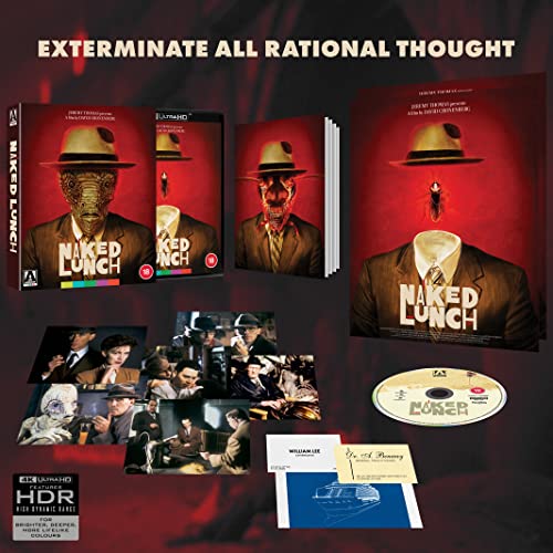 Naked Lunch Limited Edition 4K UHD [Blu-ray] [2023] [Region Free] von Arrow