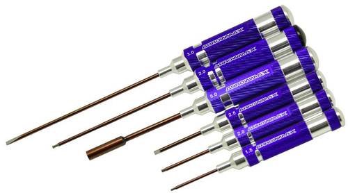 ArrowMax AM-290906 Werkzeug-Set Schlitzschraubenzieher-Größe: 3, Kugel-Aussensechskant Größe: 2, von ArrowMax