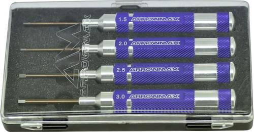 ArrowMax AM-290911 Werkzeug-Set Aussensechskant Größe: 1.5, 2, 2.5, 3 ArrowMax AM-290911 Werkzeug-Set Aussensechskant Größe: 1.5, 2, 2.5, 3 von ArrowMax