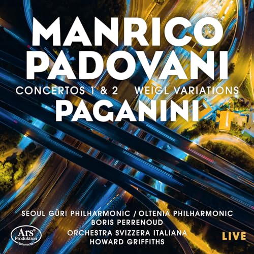 Niccolo Paganini: Paganini LIVE - Violinkonzerte Nr.1 & 2 u.a. von Ars Produk (Note 1 Musikvertrieb)