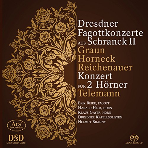 Dresdner Fagottkonzerte aus Schranck II von Ars Produktion (Note 1 Musikvertrieb)