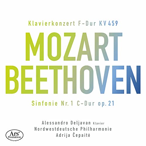 Mozart/Beethoven: Klavierkonzert KV 459 / Sinfonie Nr. 1 C-Dur Op.21 von Ars Produktion (Note 1 Musikvertrieb)