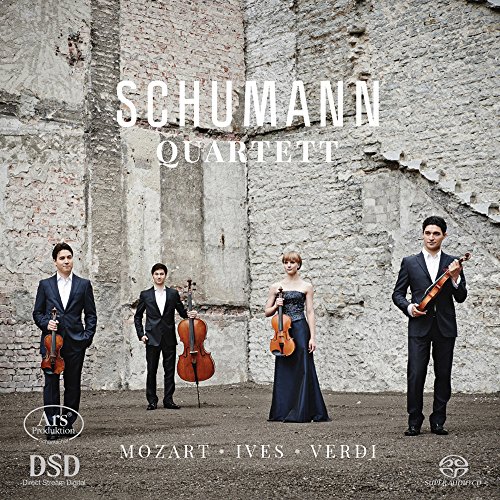 Mozart/Ives/Verdi: Streichquartette von Ars Produktion (Note 1 Musikvertrieb)