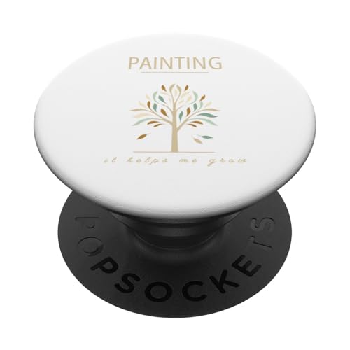 Bunte Baummalerei, es hilft mir, Naturkunst zu wachsen PopSockets Klebender PopGrip Bunte Baummalerei, es hilft mir, Naturkunst zu wachsen PopSockets Klebender PopGrip von Art Co.